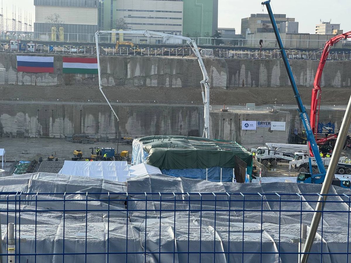 保克什核電站Paks-2首塊混凝土澆筑儀式